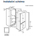 Chladnička Electrolux ENN2852ACW