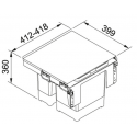 ODPADKOVÝ KOŠ FRANKE GARBO 45-2