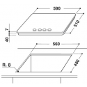 Plynová varná deska Whirlpool GMW 6422/IXL EE