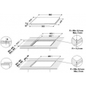 Indukční varná deska Whirlpool SMO 654 OF/BT/IXL