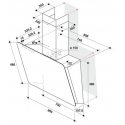 Odsavač par Whirlpool WHVS 93F LT BSS